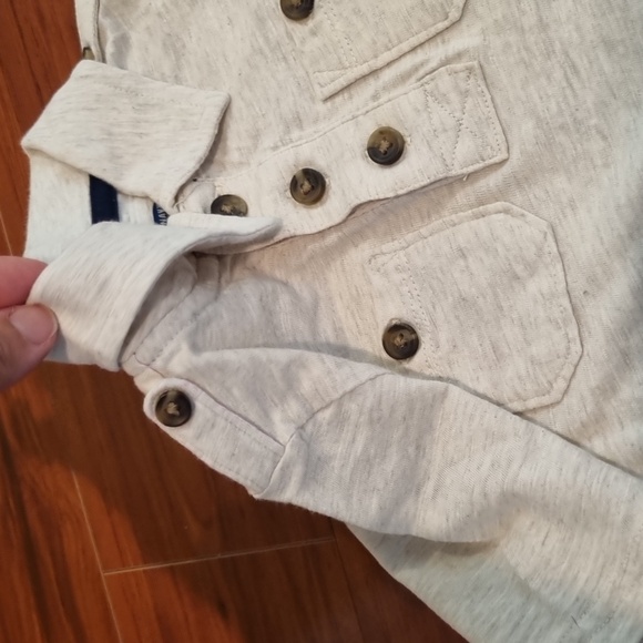 Old Navy Toddler Polo Top Cream Size 2T - Picture 5 of 7
